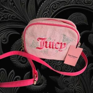 Juicy Couture  Winging It Pink Crossbody Bag